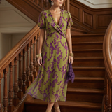 Natalie | Floral Midi Dress