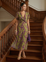 Natalie | Floral Midi Dress
