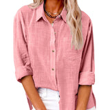 Martina | Oversized Shirt with Chest Pocket