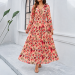Hester | Elegant Floral Print Dress