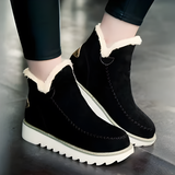 Maica | Orthopaedic Slip-On Ankle Boots with a Cosy Cuff