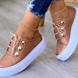 Clover | Platform Sneakers with Stud Details