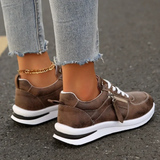 Aleah | Orthopaedic Side-Zip Sneakers with a Cushioned Sole