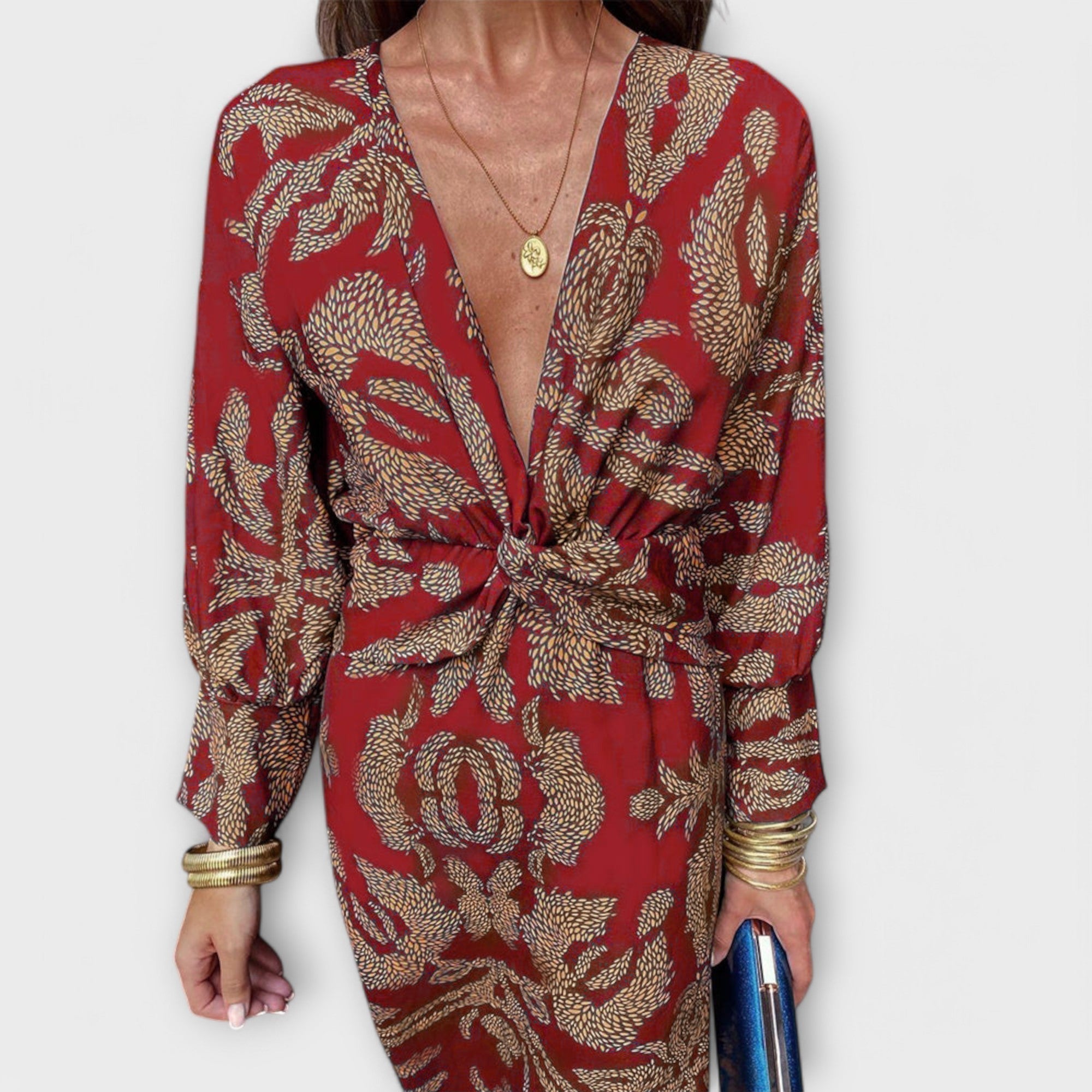 Mila | Elegant Long-Sleeve Dress