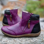 Moira | Orthopaedic Ankle Boots with a Side Zip and Warm Lining