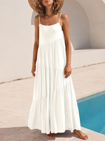 Eloisa | Airy Tiered Ruffle Dress