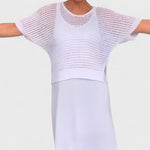 Claudia | Summer Dress with Woven Bodice