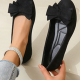 Francesca | Orthopaedic Ballet Flats with a Bow