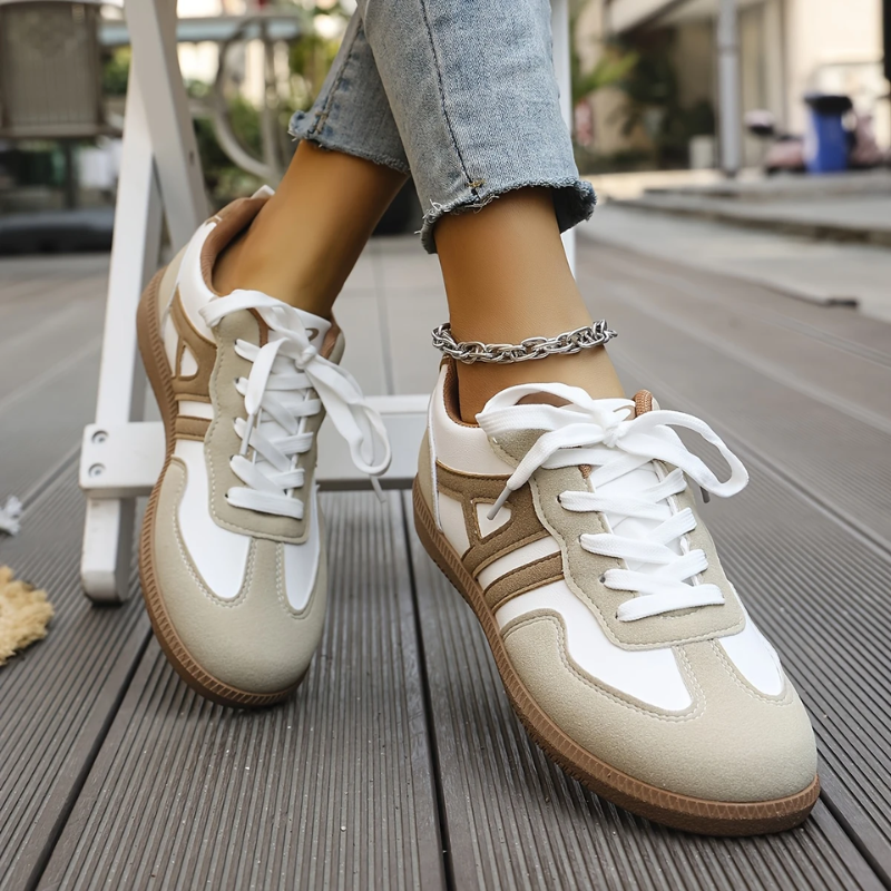 Lisa Orthopedic Comfortable Sneakers Khaki, photo studio