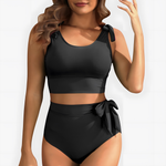 High-Waisted Two-Piece Bikini Set