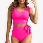 High-Waisted Two-Piece Bikini Set