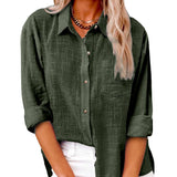 Martina | Oversized Shirt with Chest Pocket