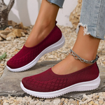 Estella | Diamond-Knit Slip-On Shoes with Arch Support