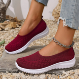 Estella | Diamond-Knit Slip-On Shoes with Arch Support