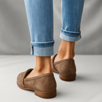 Luz | Pointed Penny Loafers with a Padded Insole