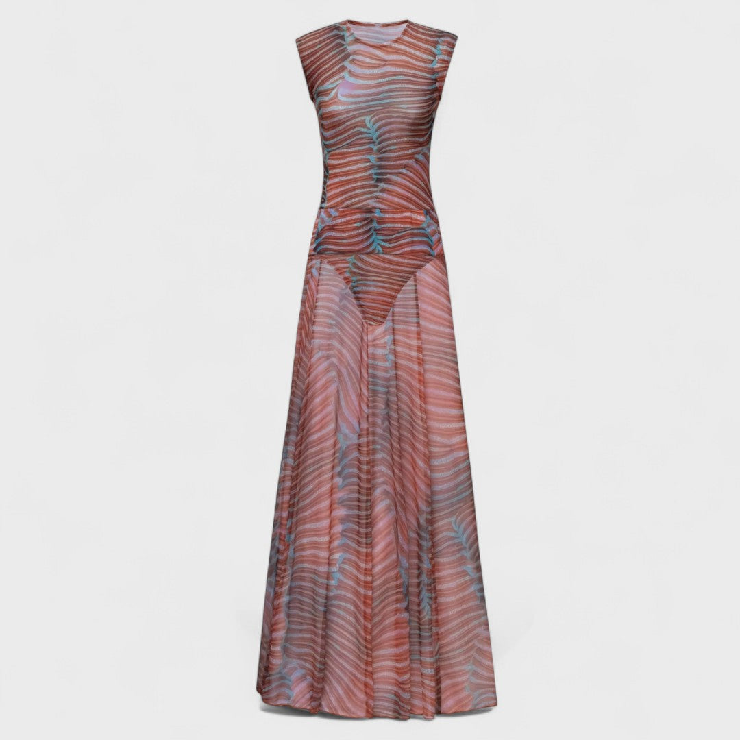 Martine | Elegant Dress with Bodysuit