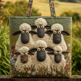 Handcrafted Bag - Sheep in the Meadow