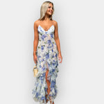 Maxi Dress with Ruffles