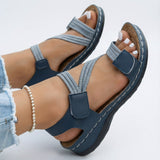 Lylia | Orthopaedic Sandals with Hook-and-Loop Straps