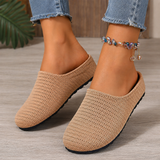 Marlowe | Breathable Knit Slip-On Mules