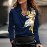Antonia | Women's Elegant Cowl Neck Blouse