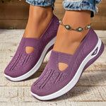 Carry | Knit Slip-On Shoes with a Cut-Out Front