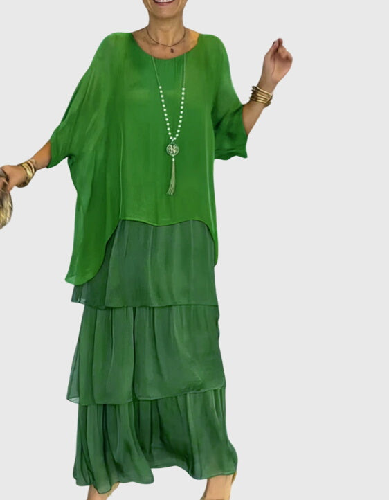 Elegant Flowy Maxi Dress