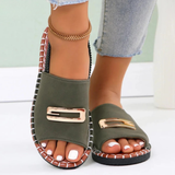 Mia | Slingback Sandals with a Buckle Detail