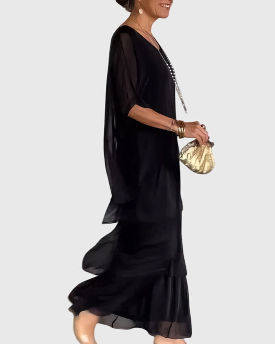 Elegant Flowy Maxi Dress
