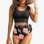 High-Waisted Two-Piece Bikini Set