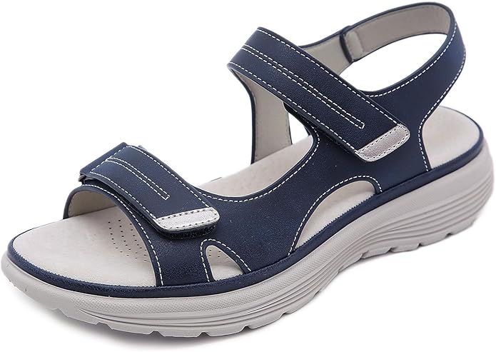 Sonja Orthopedic Sandals Blue, photo studio