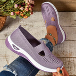 Carry | Knit Slip-On Shoes with a Cut-Out Front