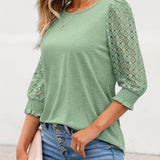 Beatriz | Elegant Blouse with Openwork Sleeves