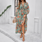 Hester | Elegant Floral Print Dress