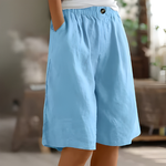 Sabby | Knee-Length Shorts with an Elastic Waist