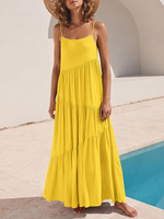 Eloisa | Airy Tiered Ruffle Dress