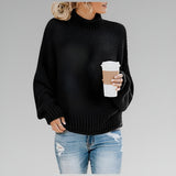 Orange High-Neck Jumper