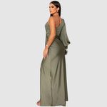 Meredith | Elegant One-Shoulder Maxi Dress