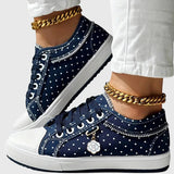 Albertine | Orthopaedic Sneakers with Embroidered Panels