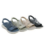 Camila | Crisscross Sandals with Adjustable Straps