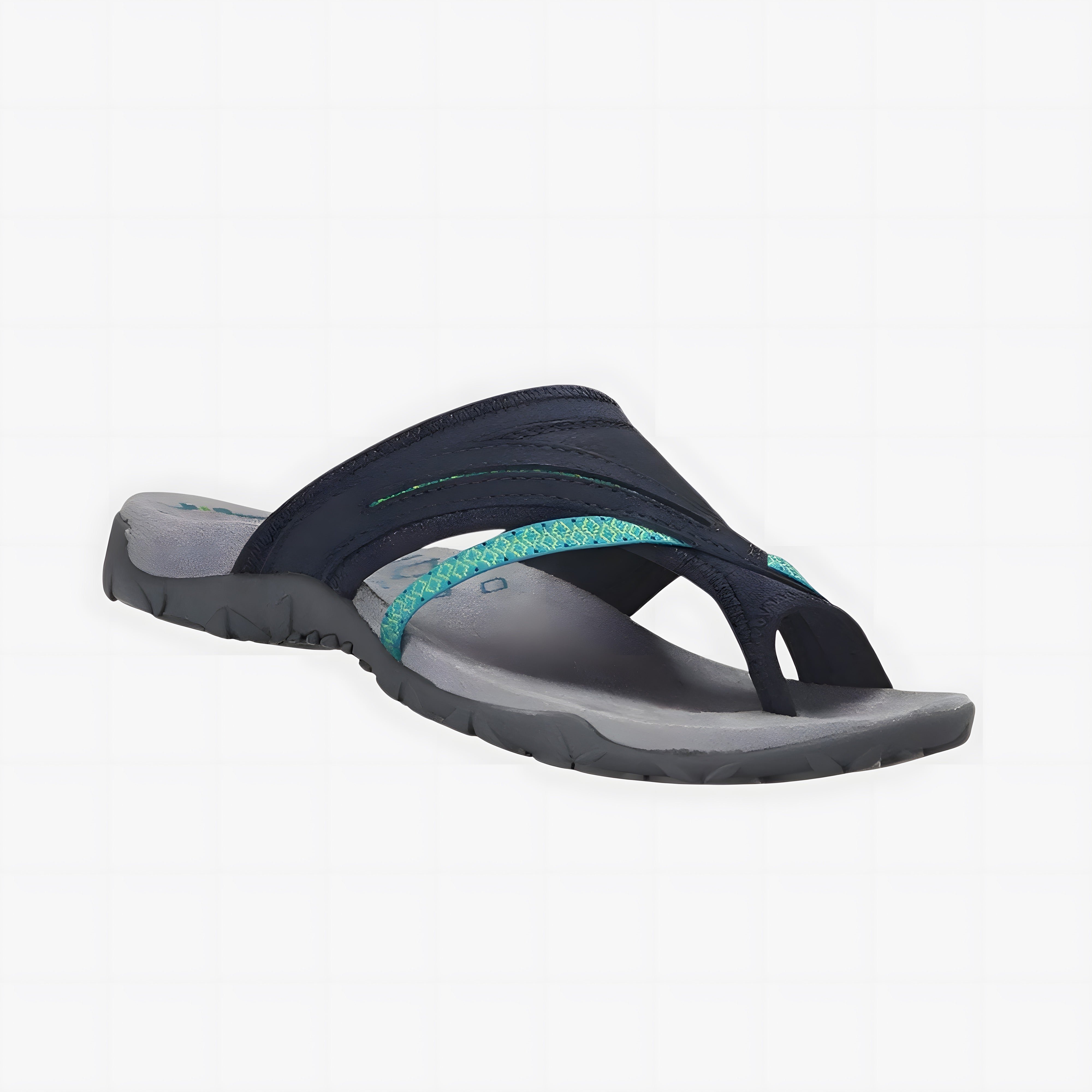 Blythe | Women's Orthopaedic Comfort Sandals Blue, photo studio