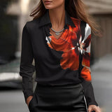 Antonia | Women's Elegant Cowl Neck Blouse