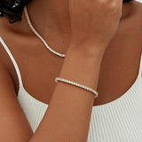 Enya | Moissanite Tennis Bracelet