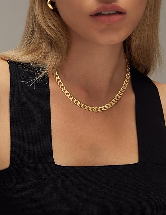 Riona | Chunky Cuban Link Necklace