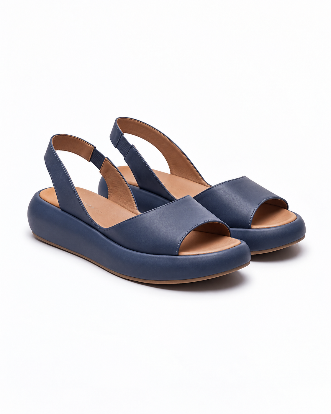 Glenda Open-Toe & Non-Slip Sandals Blue, photo studio