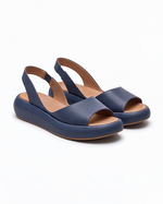 Glenda | Platform Slingback Sandals with a Wide Front Strap