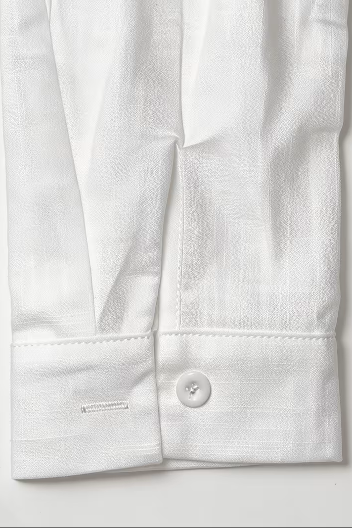 Renata | Turn-Down Collar Long-Sleeve Shirt