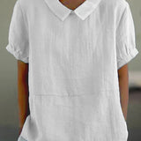 Arabelle | Simple Collared Shirt
