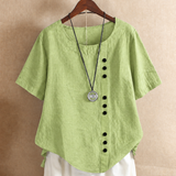 Ursula | Asymmetric Button Blouse