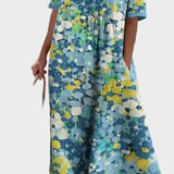 Elena | Light and Flowy Floral Midi Dress